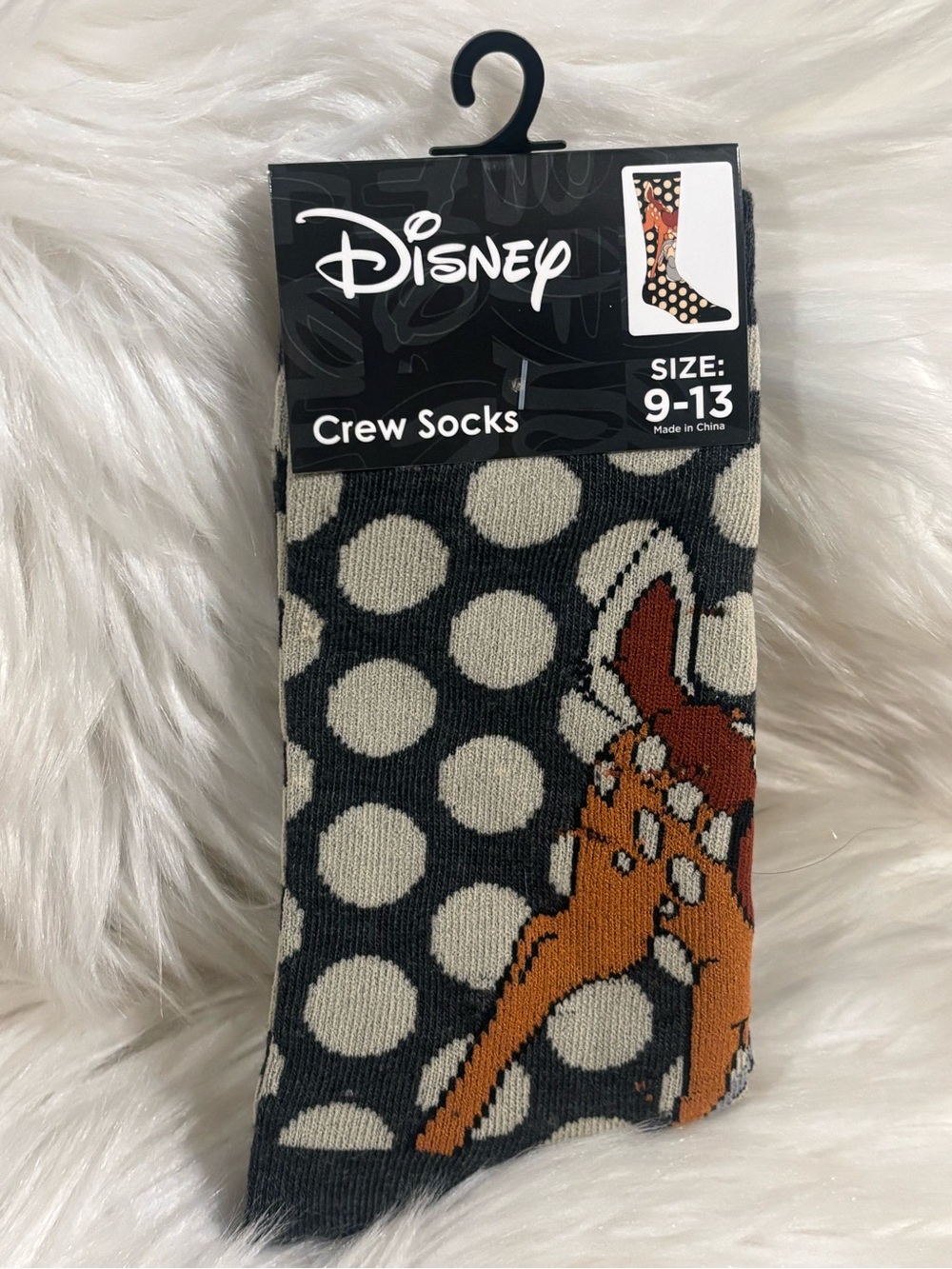 Disney Bambi Crew Cut Socks